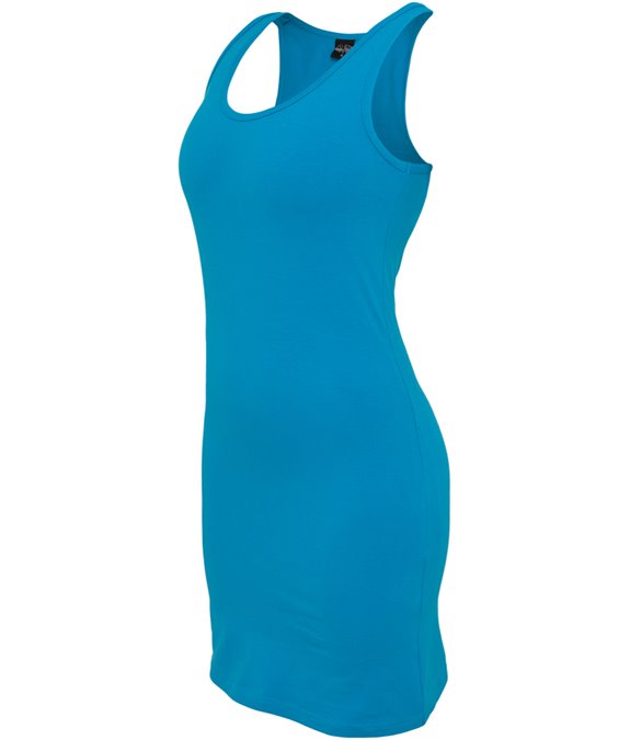 Ladies Sleeveless Dress turquoise 2